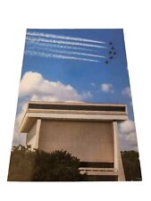 Thunderbirds Fly Over The LBJ Presidential Library Postcard Lyndon B Johnson NEW picture