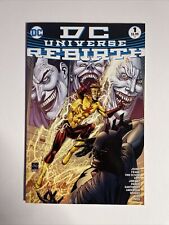 Dc Universe Rebirth #1 (2016) 8.5 VF 4th Print Variant Cover Three Jokers Comic picture