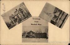 1915 Greetings from Marshall,Minn,MN Lyon County Minnesota Antique Postcard picture