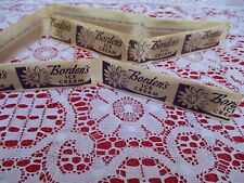 Vintage Borden's Ice Cream Wood Spoon Lot of 7 SEALED & CONNECTED picture