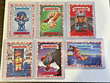 2023 Garbage Pail Kids On Vacation(Lot of 6) RED Parallel #d /75 RARE picture