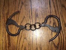 Vintage Towers Handcuffs, C. 1870’s, No Key picture