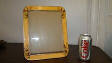 Vintage The Bucklers Inc New York Floral Enamel Brass Picture Frame 8 X 10 picture