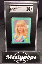 Taylor Swift 2020 Paladone Celebrity Who Is It? Blue Border #1 SGC 10 GM picture