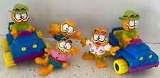 Lot of 5 Vintage 80's Garfield The Cat Classic Figurine McDonald's Toys picture