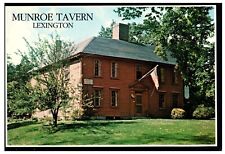 Lexington MA-Massachusetts, Munroe Tavern, Exterior, Vintage, Postcard  picture