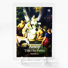 AESOP TELLS HIS FABLES Johann Michael Wittmer Aesop 1879 Painting Card GBC #APJH picture