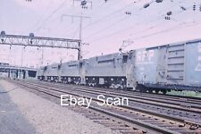 Vintage Original 35mm Kodachrome Slide PRR Pennsylvania Railroad Train 1966 picture