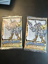 2001 MAGE KNIGHT SEALED PACKS. Cards Out Of Print picture