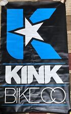 Kink Bike Co Banner 72”x 36” Original Display Promo Sign BMX DK picture