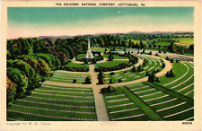 Postcard The Soldiers National Cemetery, Gettysburg, Pennsylvania picture