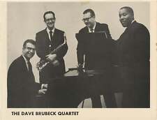 ORIGINAL OVERSIZE PHOTOGRAPH OF THE DAVE BRUBECK QUARTET CIRCA 1960 #159905 picture
