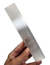 Selenite Crystal Polished Flat Wand Morocco 198 grams picture