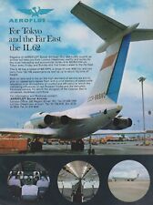 Aviation Magazine Print - AEROFLOT - Soviet Airlines IL-62 Airliner (1972) picture