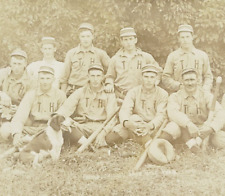 Rare c1910 Tire Hill Baseball Team RPPC Postcard Gillett Pennsylvania PA picture