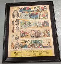 Wizard of Oz Full-Page Color Advertisement August 20 1939 Sunday Comic format picture