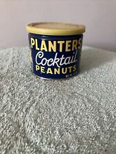Vintage Planters Cocktail Peanuts 6 1/2 OZ. Tin Metal Can picture