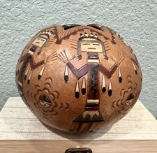 Kachina Seed Pot Small Navajo Nancy E Chilly Native American Folk Art 4.5” picture