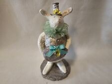 ESC Trading Co. Heather Myers Top Hat Bunny Figurine picture