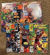 Heroes for Hire Seven Comic Lot # 1 4 5 7 9 10 13  - early Deadpool, KEY, 1997 picture
