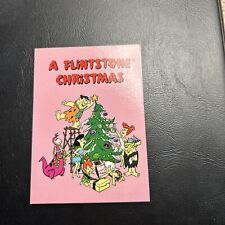 JB4a Hannah Barbera The Flintstones 1993 #72 Christmas Fred Barney Wilma Betty picture