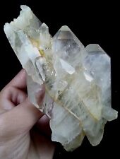Chlorite Included Faden Quartz Crystal's Cluster Form Baluchistan, Pakistan. picture