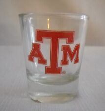 Texas A & M University Shot Glass NCAA  AGGIES  NEW Unused picture