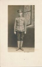 Soldier Real Photo Postcard rppc picture