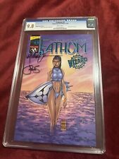 *FATHOM# 0 WIZARD EDITION (2000) CGC 9.8 SIGNED M. TURNER & J. SMITH-ONE OWNER* picture