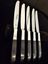 (5) Lunt Silver Contrast  Modern Hollow Knives picture