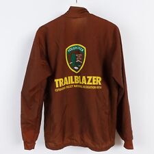 Vintage National Park Trailblazer Volunteer Lightweight Jacket Size Medium USA picture