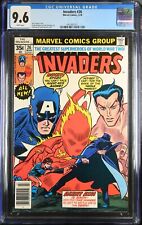 Invaders #26 - Marvel Comics 1978 CGC 9.6 Roy Thomas story Frank Robbins + Frank picture