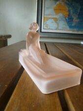 GLASS 1920'S NUDE ASHTRAY picture
