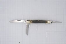 Rare Vintage Queen Steel 3 Blade Gents Stockman EDC Folding Pocket Knife [A0148] picture
