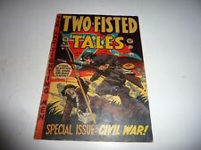 TWO-FISTED TALES #35 EC Comics 1953 Special Civil War issue VG- 3.5 Wood picture