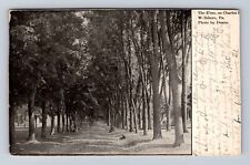 Wellsboro PA-Pennsylvania, The Elms On Charles St, Vintage c1907 Postcard picture