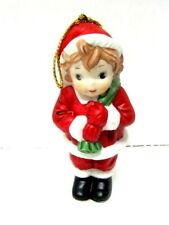 Christmas Ornament Campbell Soup Co. 1991 Little Girl Santa Outfit Bag of Toys picture