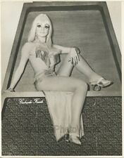 Mexico sexy Gabriela Farah burlesque performer great heels vintage photo picture
