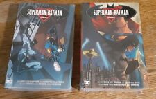 Superman Batman Omnibus 1 And 2 DC Hardcover Lot picture