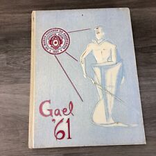 Vintage 1961 60's Gael Saint Mary's College Yearbook Antique picture