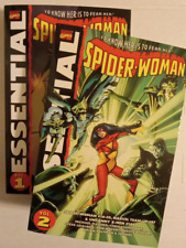 Essential Spider-Woman, Volumes 1 &2 - Marvel, 1st Printings picture