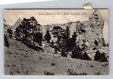 Crawford NE-Nebraska, South Portion Of Crow Butte, Antique, Vintage Postcard picture