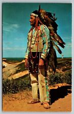 Native American Chief of the Gay Head Indians Wampanoag Tribe  Mass.  Postcard picture