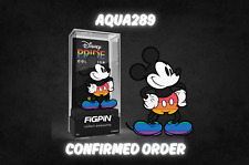 Figpin Disney Pride Mickey Mouse #1694 Figpin Exclusive LE 250 NEW PRESALE picture