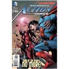 Action Comics (2011 series) #12 in Near Mint condition. DC comics [l