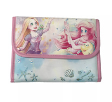 Disney Princess Clutch Bag Wallet Ariel Jasmine Rapunzel Belle Disneyland Japan picture