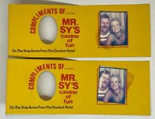 Photo Booth Vintage 70s Photo Happy Couple After Gambling Wins Colored Souvenirs picture