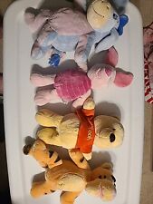 Disney Baby Set of 4 Winnie the Pooh Stuffed with Rattle - Nursery picture