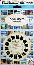 New Orleans Louisiana 3d View-Master 3 Reel Packet NEW SEALED - 1988 picture