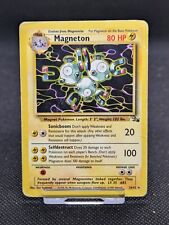 Magneton 26/62 Non Holo Fossil Set Rare Pokemon WOTC Played  picture